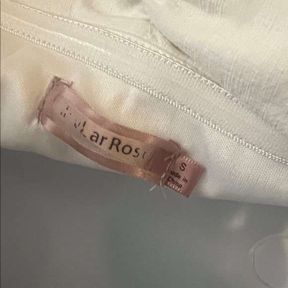 Skylar Rose Off-Shoulder White Bodysuit Size S - Picture 7 of 11